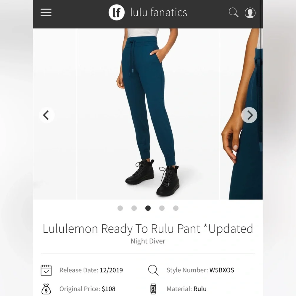 🍋Lululemon Ready to Rulu 29” Pant - Picture 1 of 7